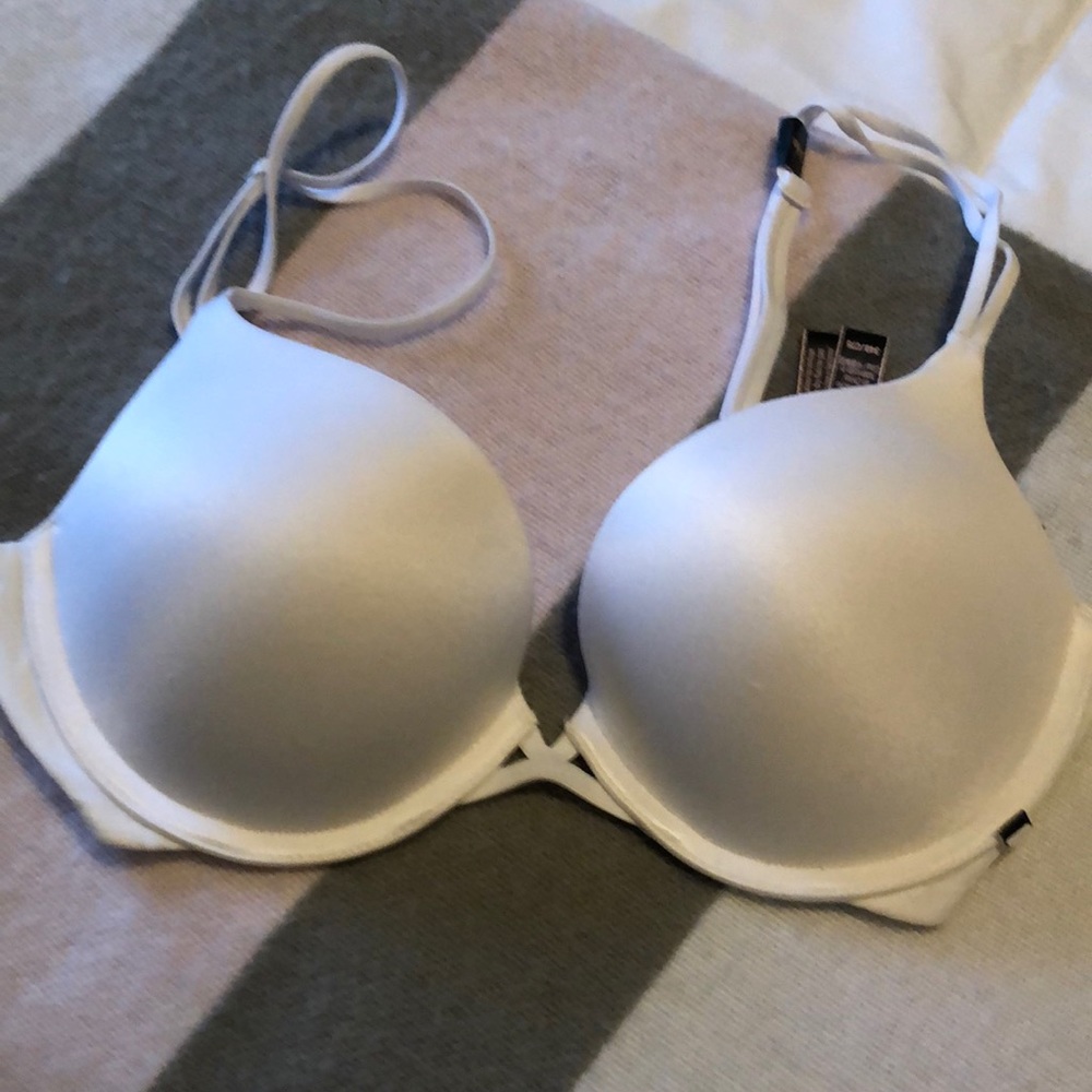 Very Sexy White Push Up Bra